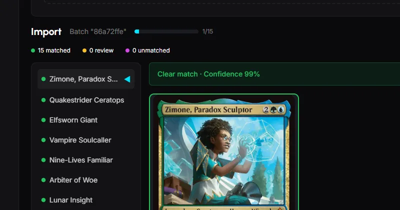 99% match example, for comparison